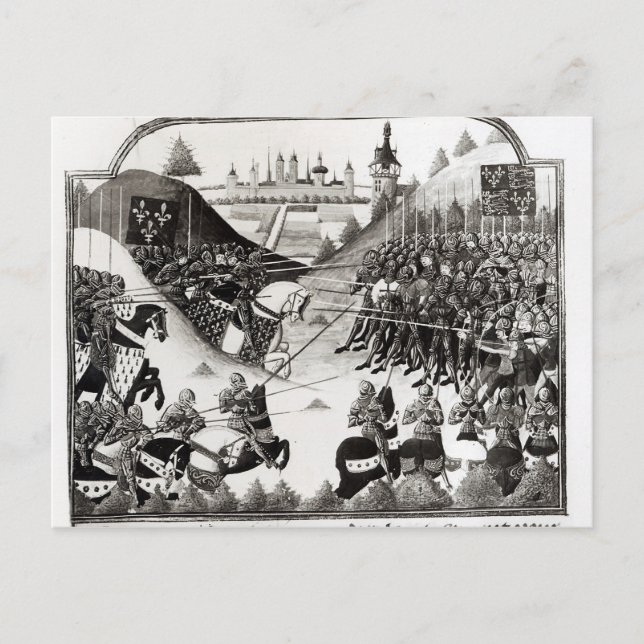 The Battle of Formigny Postcard (Front)