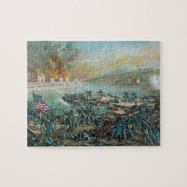 The Battle of Fredericksburg by Kurz and Allison Jigsaw Puzzle (Horizontal)