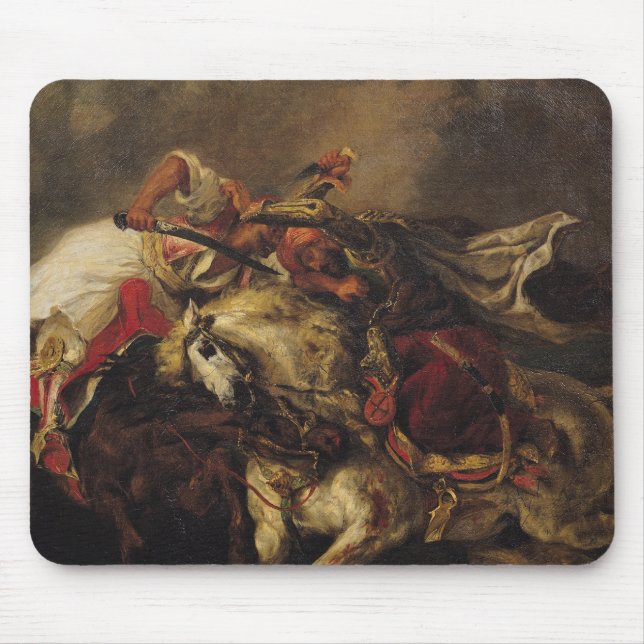 The Battle of Giaour and Hassan Mouse Pad (Front)