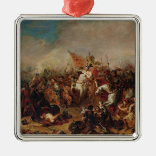 The Battle of Hastings in 1066 Metal Ornament