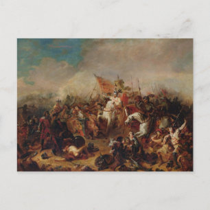 The Battle of Hastings in 1066 Postcard
