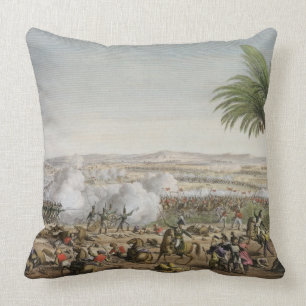 The Battle of Heliopolis, 29 Ventose, Year 8 (20 M Throw Pillow