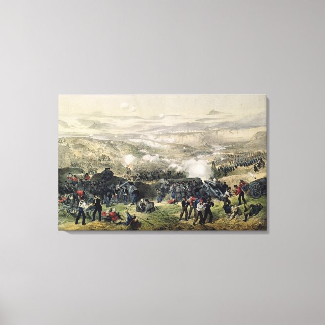 The Battle of Inkerman, 5th November 1854, 1855 Canvas Print (Front)