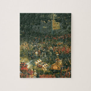 The battle of Issus(fragment) by Albrecht Altdorfe Jigsaw Puzzle