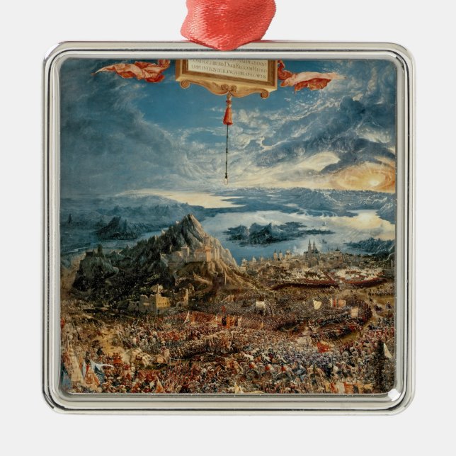 The Battle of Issus Metal Ornament (Front)