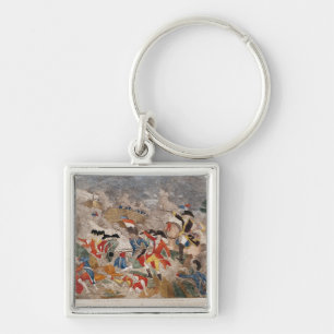 The Battle of Jemmapes,printed by Basset Keychain