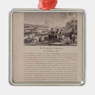 The Battle of Jena, 14th October 1806 Metal Ornament