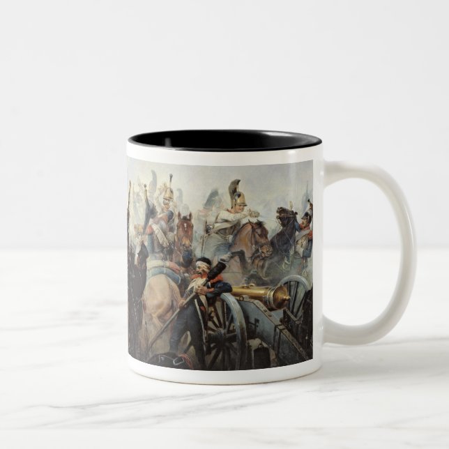 The Battle of La Fere-Champenoise Two-Tone Coffee Mug (Right)
