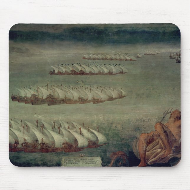 The Battle of Lepanto, 7th October 1571 Mouse Pad (Front)