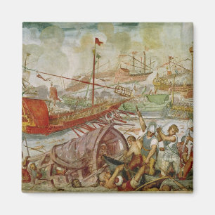 The Battle of Lepanto, October 1571, 1600 Magnet