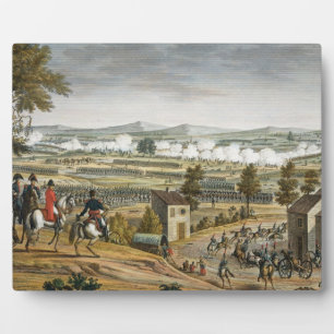 The Battle of Lutzen, 2 May 1813, engraved by Edme Plaque