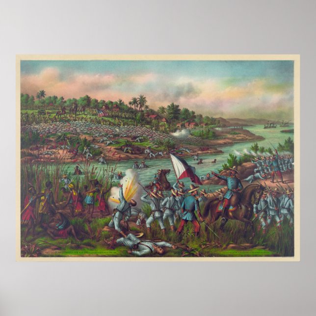 The Battle of Manila Paceo Philippine American War Poster (Front)