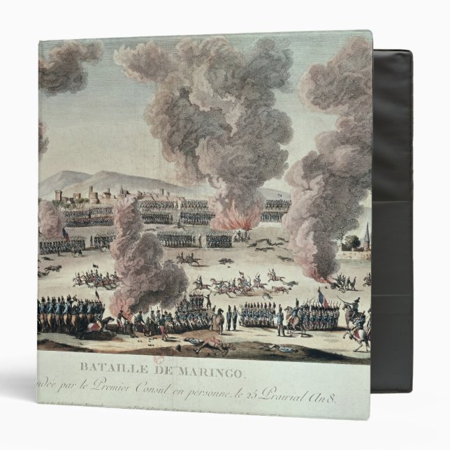 The Battle of Marengo Binder (Front/Inside)