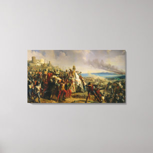 The Battle of Montgisard Canvas Print