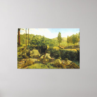 The Battle of Mortain by Keith Rocco Canvas Print