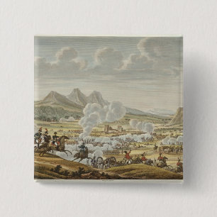 The Battle of Mount Tabor, 27 Ventose, Year 7 (17 2 Inch Square Button