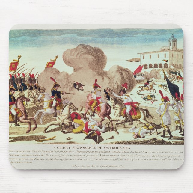 The Battle of Ostrolenka Mouse Pad (Front)