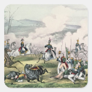The Battle of Palo Alto, California, 8th May 1846 Square Sticker