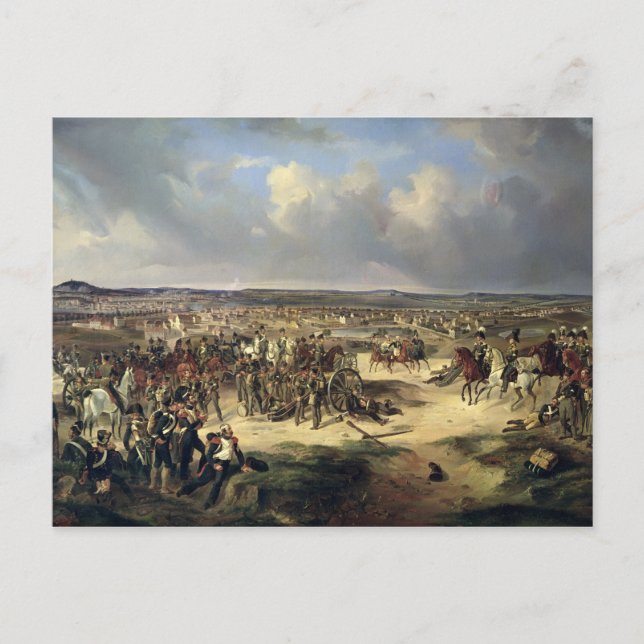 The Battle of Paris on 17th March 1814, 1834 Postcard (Front)
