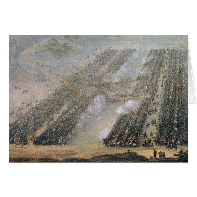 The Battle of Poltava, 1750 (Front Horizontal)