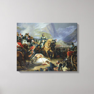 The Battle of Rivoli, 1844 Canvas Print