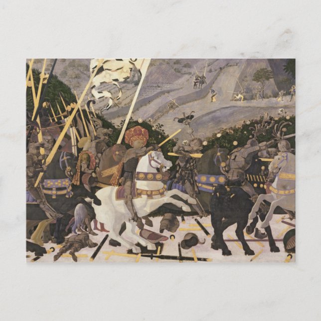 The Battle of San Romano, c.1438-40 Postcard (Front)