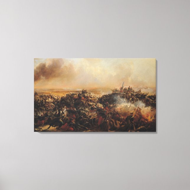 The Battle of Sebastopol Canvas Print (Front)