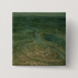 The Battle of Senta,at which the Imperial 2 Inch Square Button