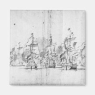 The Battle of Solebay, 28th May 1672 Magnet