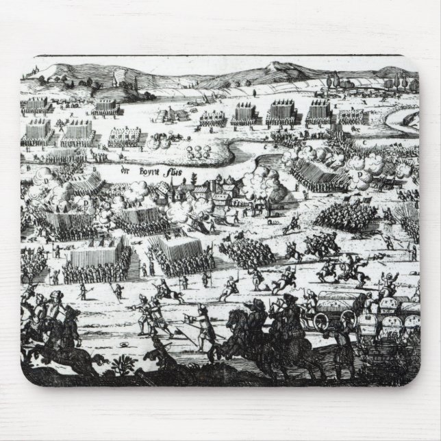 The Battle of the Boyne, c.1690 Mouse Pad (Front)