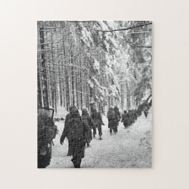 The Battle Of The Bulge Jigsaw Puzzle (Vertical)