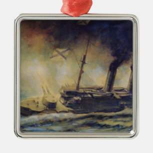 The Battle of the Gulf of Riga, August 1915, 1940 Metal Ornament