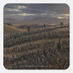 The Battle of the Pelennor Fields Square Sticker