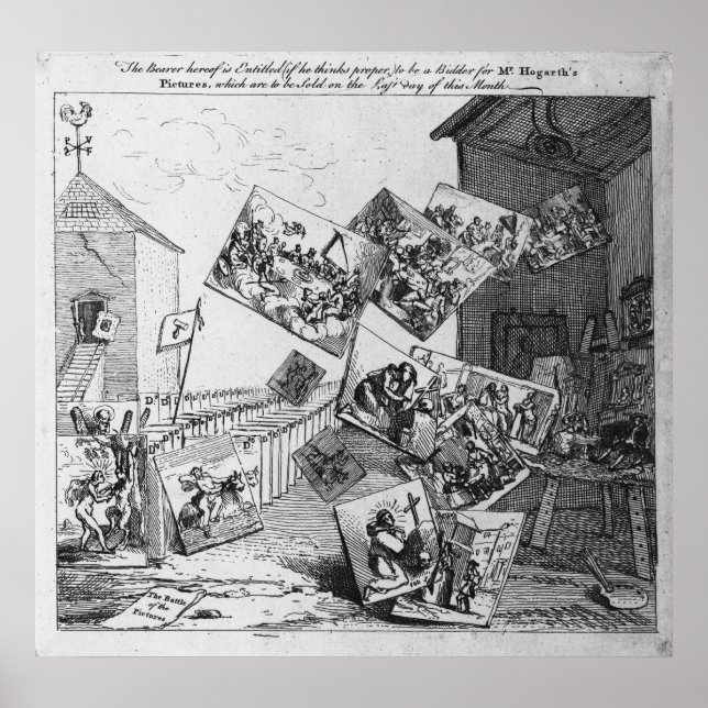 The Battle of the Pictures, 1745 Poster (Front)