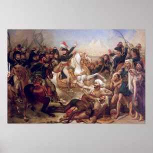 The Battle of the Pyramids, 21st July 1798 Poster