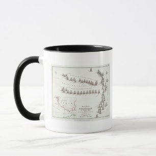 The Battle of Trafalgar, 21st October 1805, The Br Mug