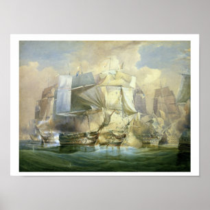 The Battle of Trafalgar, the Beginning of the Acti Poster