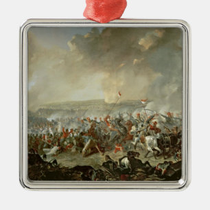 The Battle of Waterloo, 18th June 1815 Metal Ornament