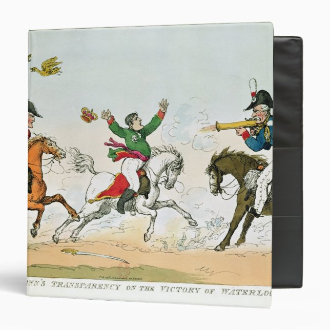 The Battle of Waterloo Binder (Front/Inside)