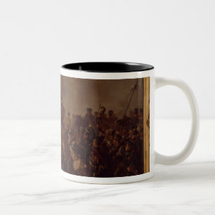 The Battle of Waterloo Two-Tone Coffee Mug