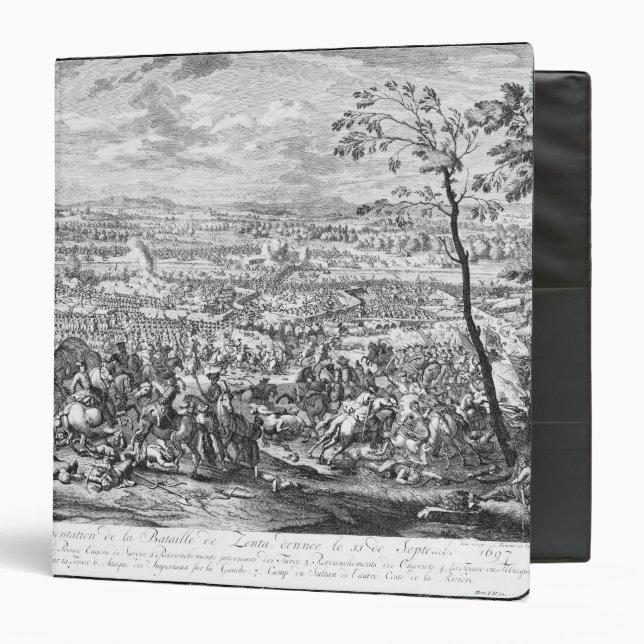 The Battle of Zenta, 1697 Binder (Front/Inside)