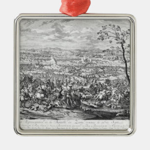 The Battle of Zenta, 1697 Metal Ornament