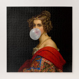 The Bavarian Beauty and the Bubble Gum	 Jigsaw Puzzle