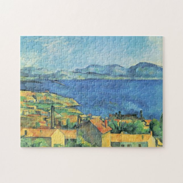 The Bay of Marseilles by Paul Cezanne Jigsaw Puzzle (Horizontal)