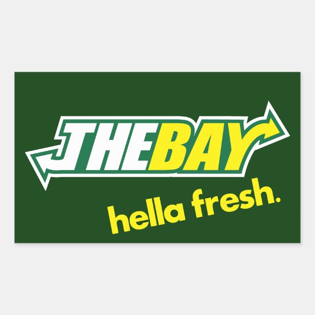 The Bay Way Sticker (Front)
