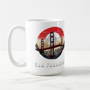 The Bay's Embrace (City of dreams) Coffee Mug