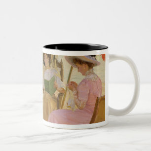 The Beach, 1929 Two-Tone Coffee Mug