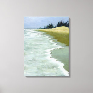 The Beach 2004 Canvas Print