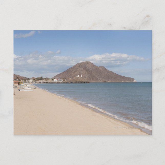 The beach at San Felipe on the Sea of Cortez Postcard (Front)