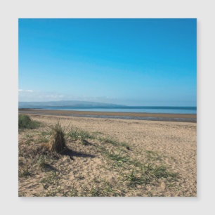The Beach At Troon Scotland Postcard Poster